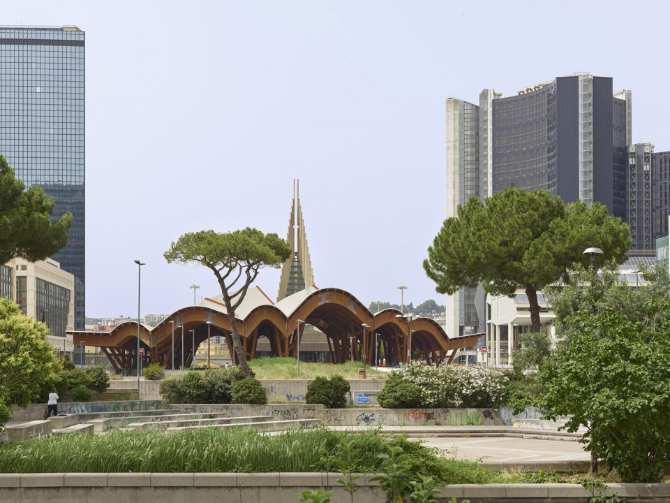 Naples’ Centro Direzionale Metro Station